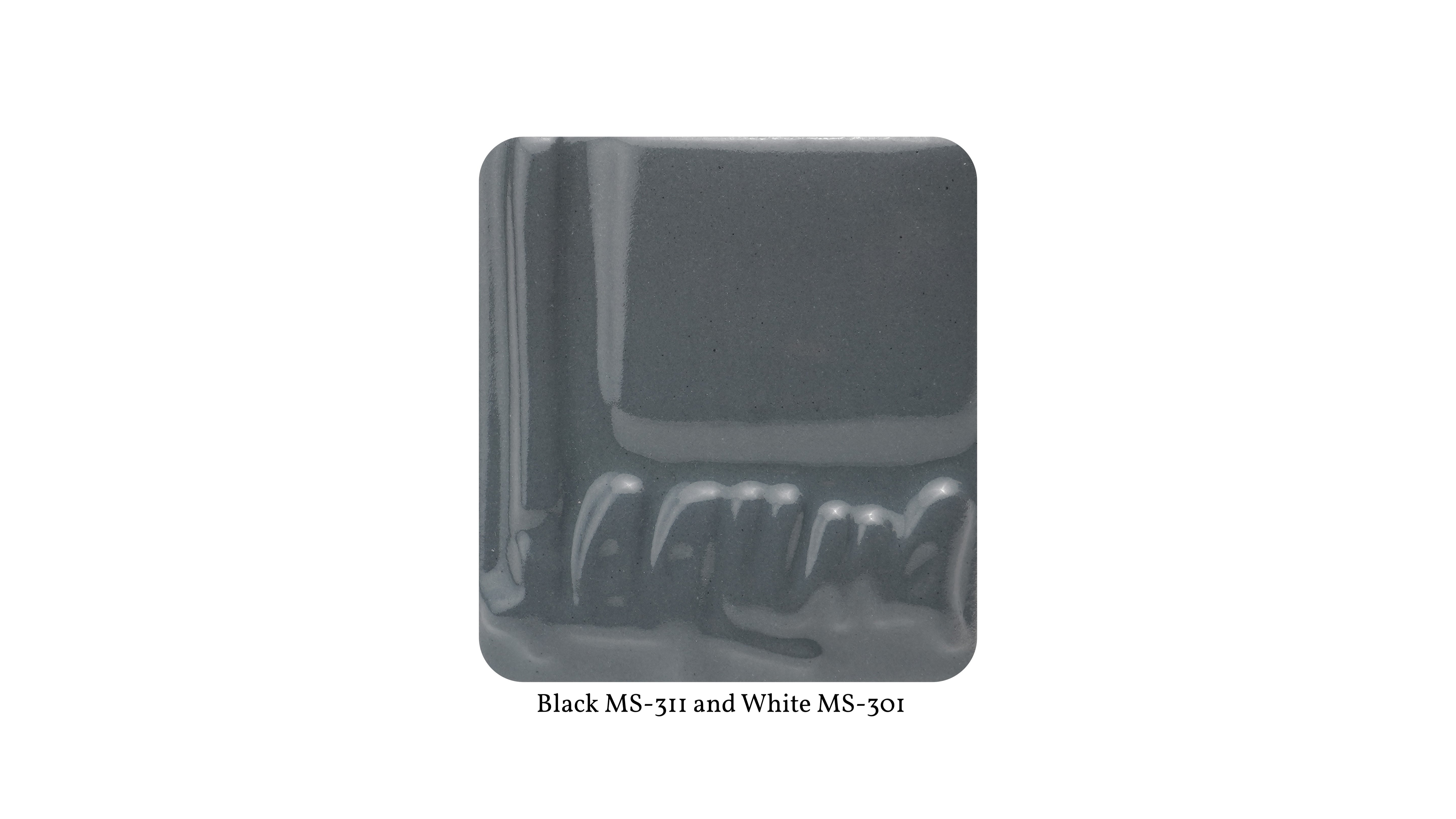 MS-311 VERSA-5 BLACK GLAZE