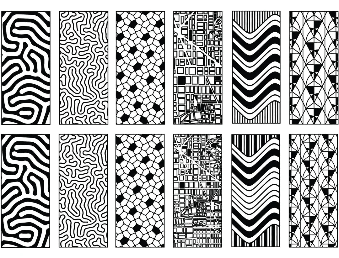 Busy Rectangle Decals