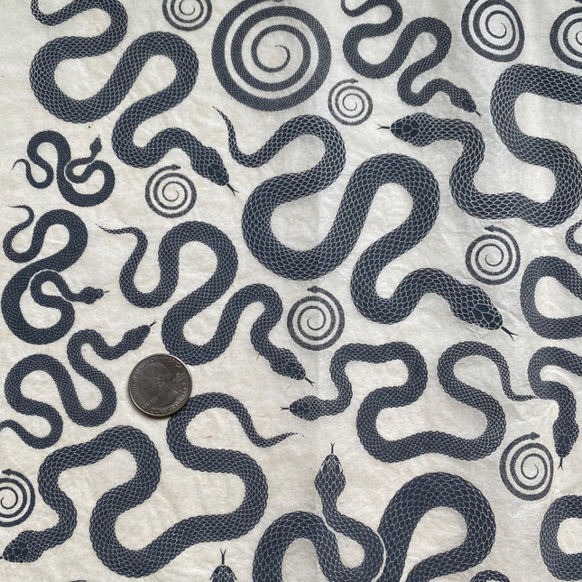 Snakes Underglaze Transfer