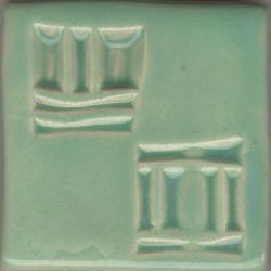 Aqua Coyote Franks Colored Celadons #102