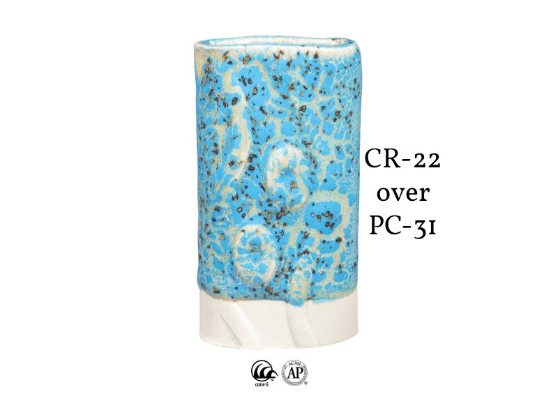 CR-22 Speckled Teal AMACO Crawl