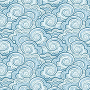 Clouds Swirly Underglaze Transfer