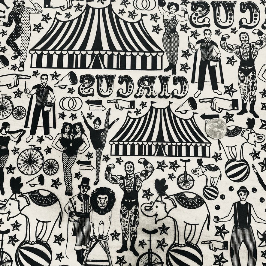 Circus Underglaze Transfer