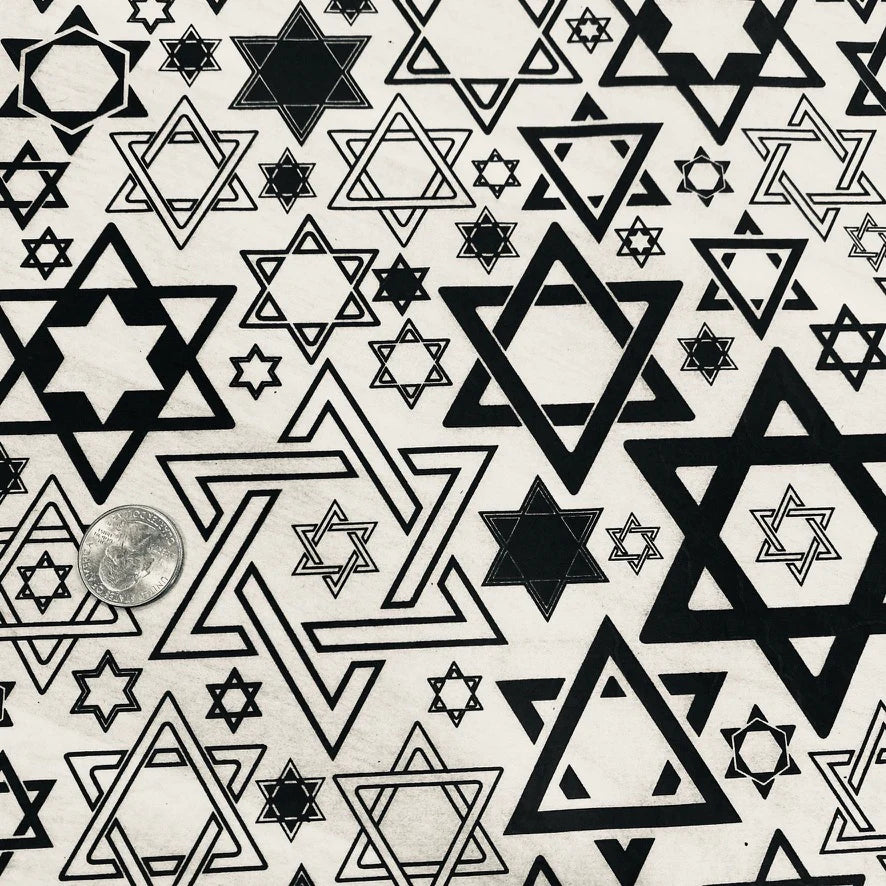 Star of David Underglaze Transfer