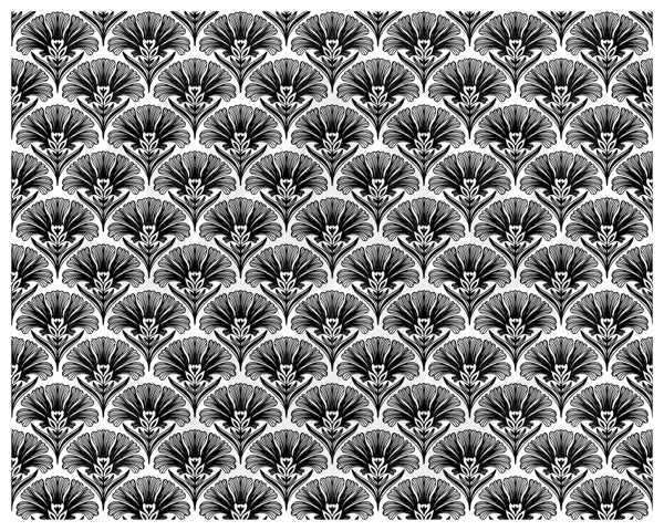 Art Deco Daffodil Silkscreen