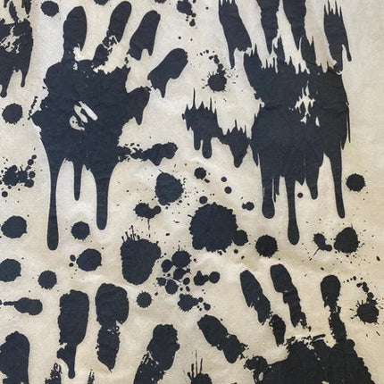 Blood Splatter Underglaze Transfer