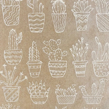 Potted Plants Underglaze Transfer