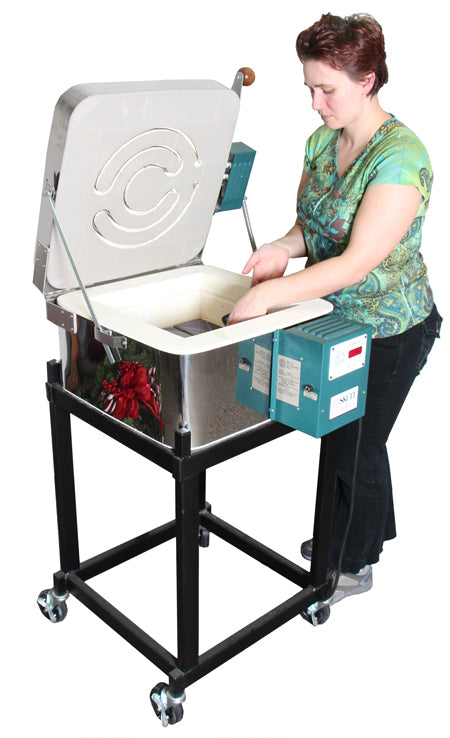 Skutt Rolling Kiln Stand for Glaze Tech (Elevated)