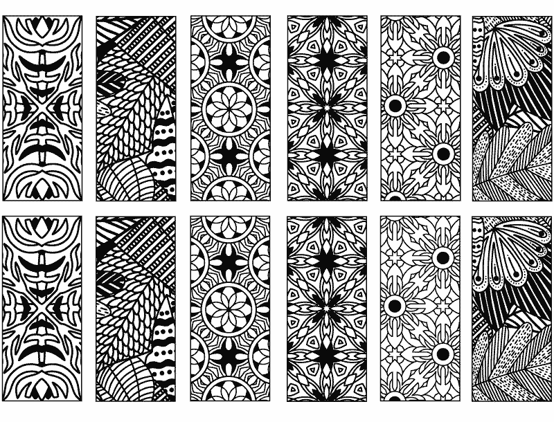 Floral Rectangle Decals