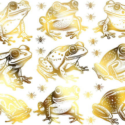 Frogs & Flies Decal