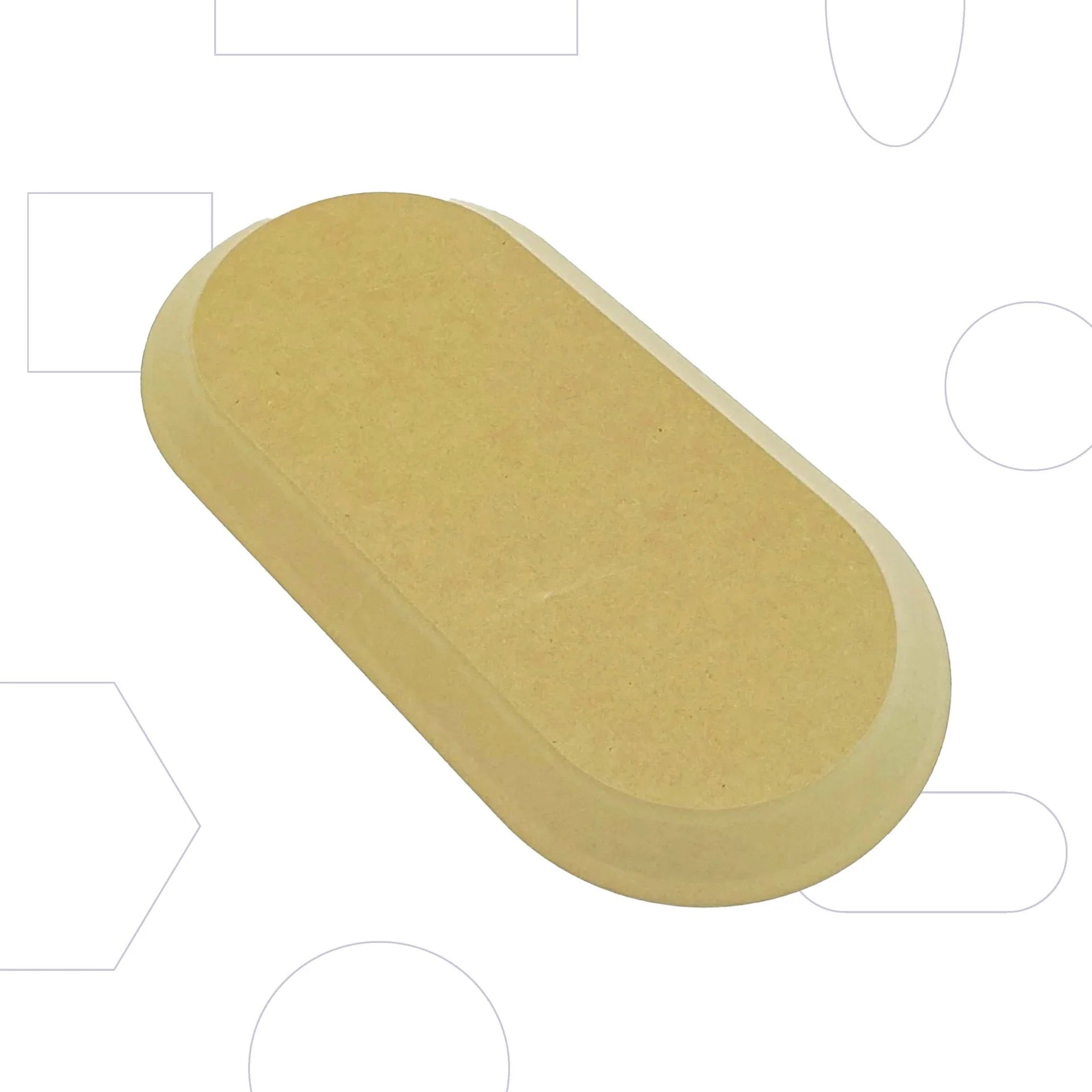 Rounded Rectangle 6 X 12