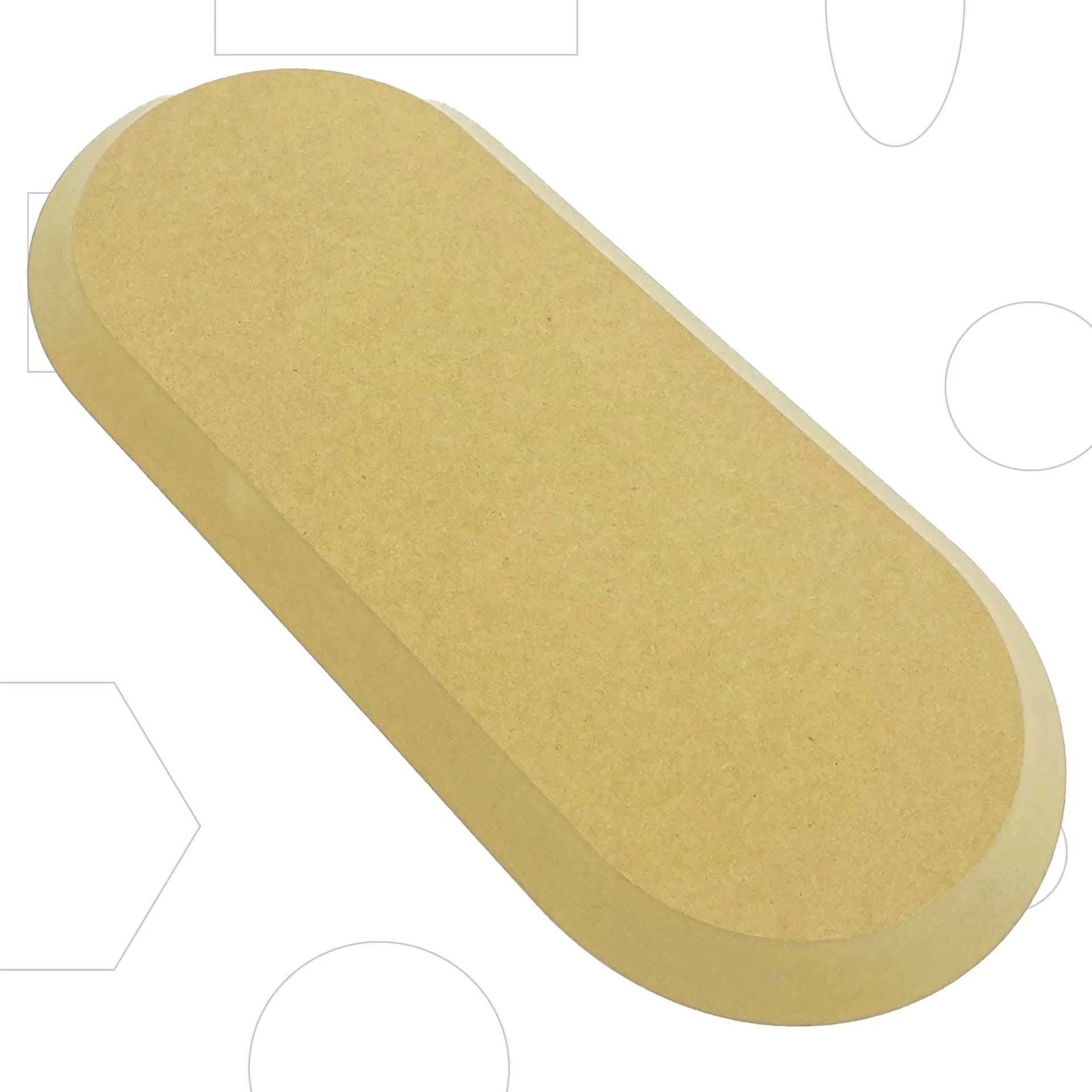 Rounded Rectangle 7.5 X 16.5