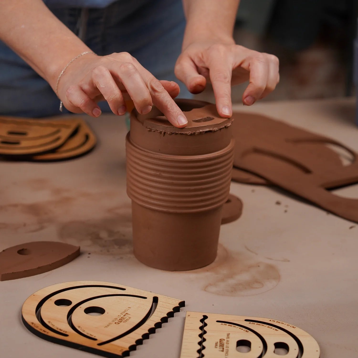 Travel Mug Lid Stencil Set