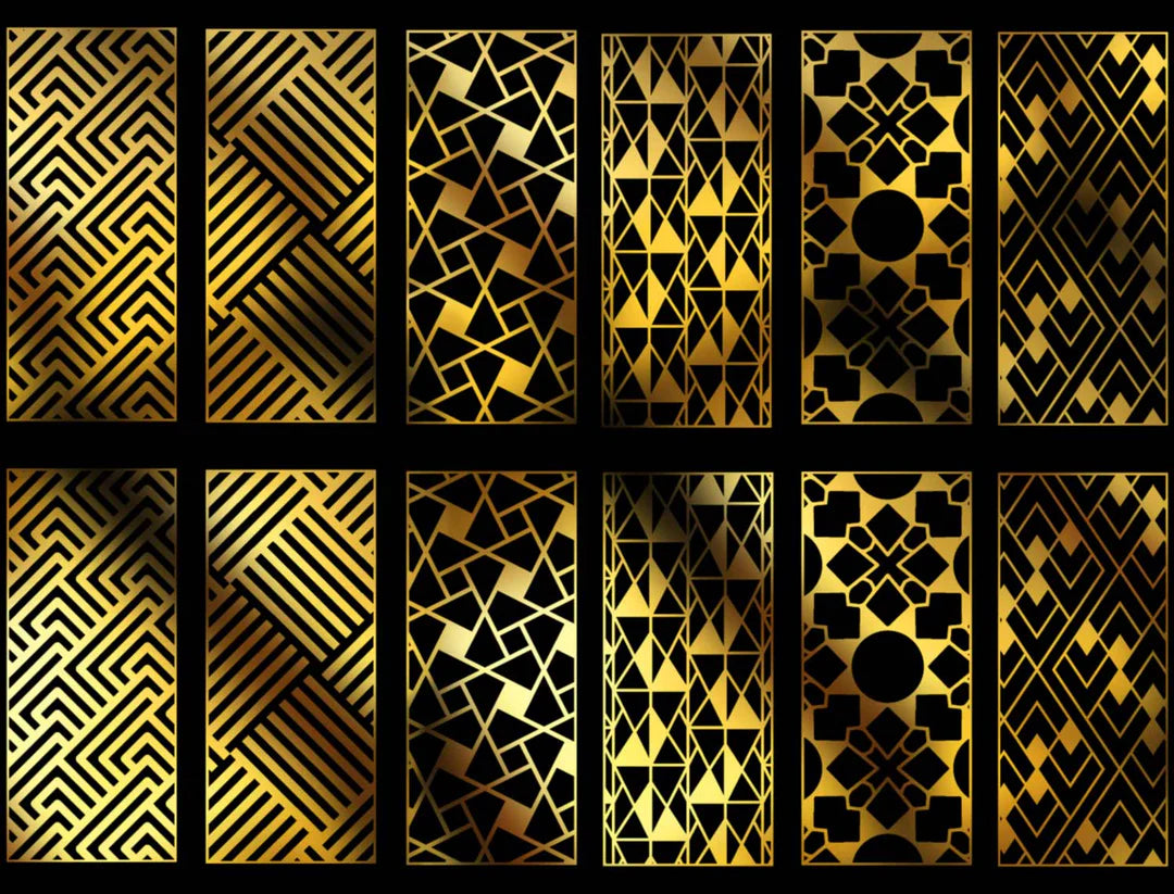 Geometric Rectangle Decals