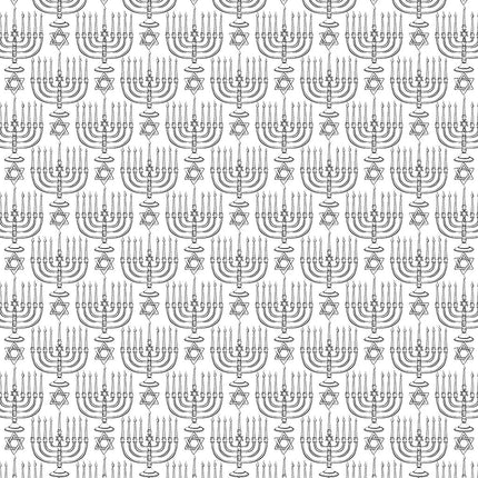 Hanukkah Underglaze Transfer