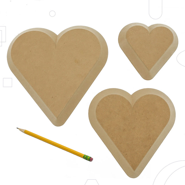 Heart Pack of 3