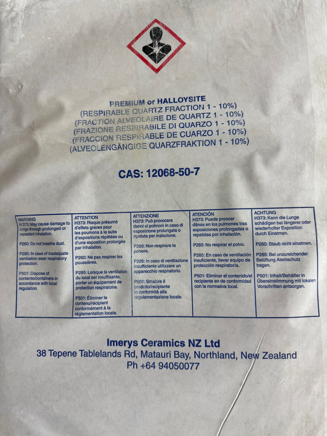 New Zealand Kaolin FULL BAG