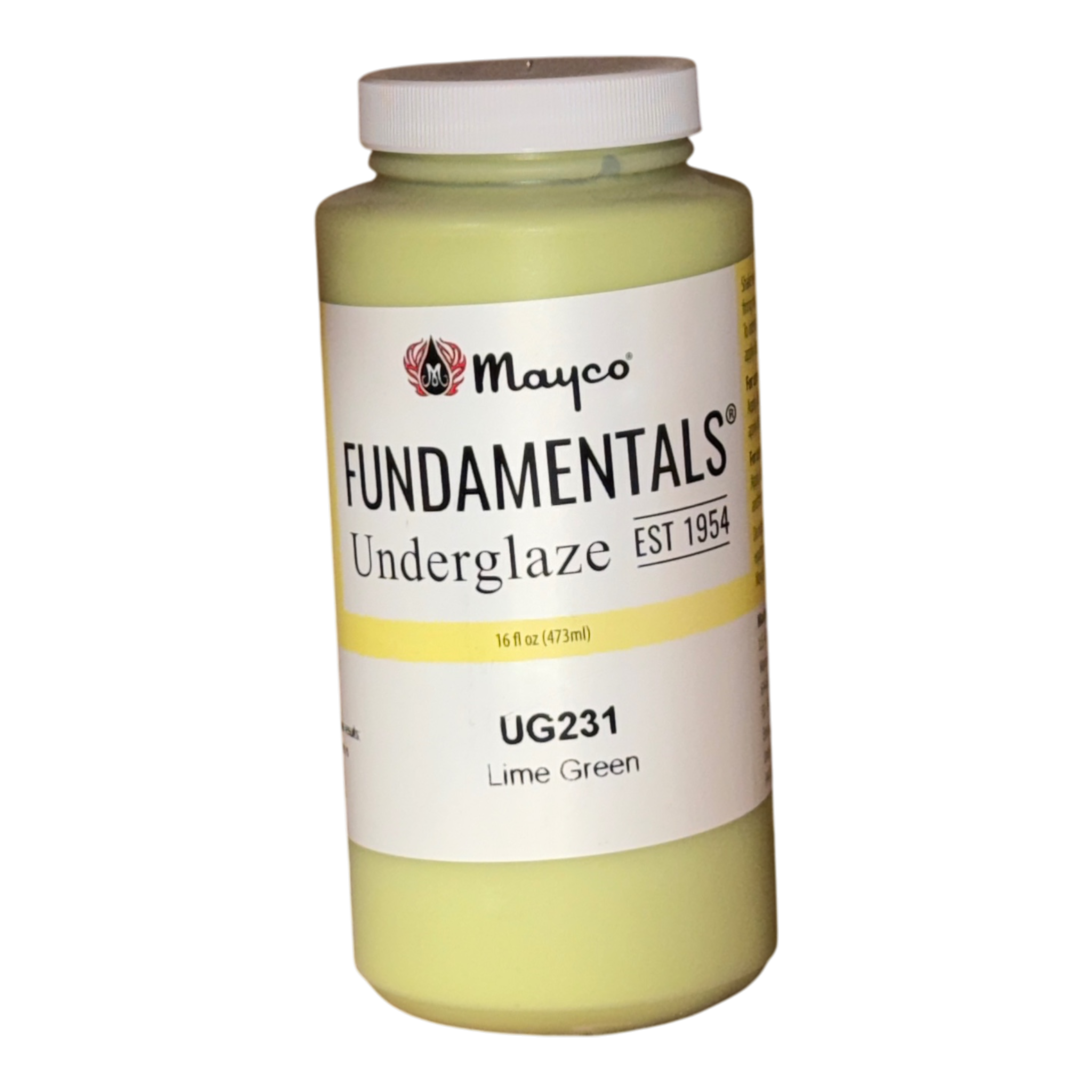 Lime Green Underglaze