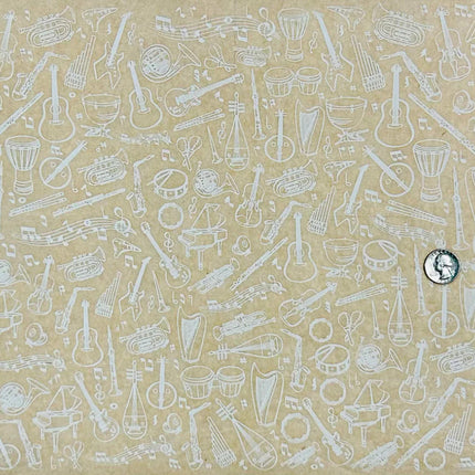 Instruments Underglaze Transfer