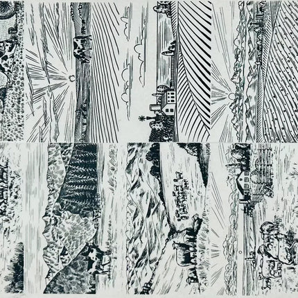 Farm Life Underglaze Transfer