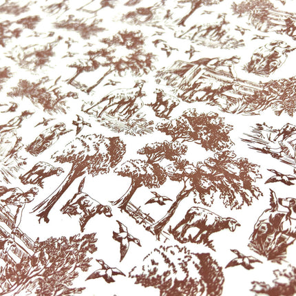 Countryside Toile Underglaze Transfer