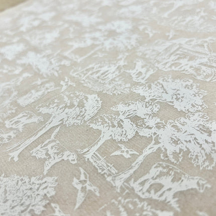 Countryside Toile Underglaze Transfer