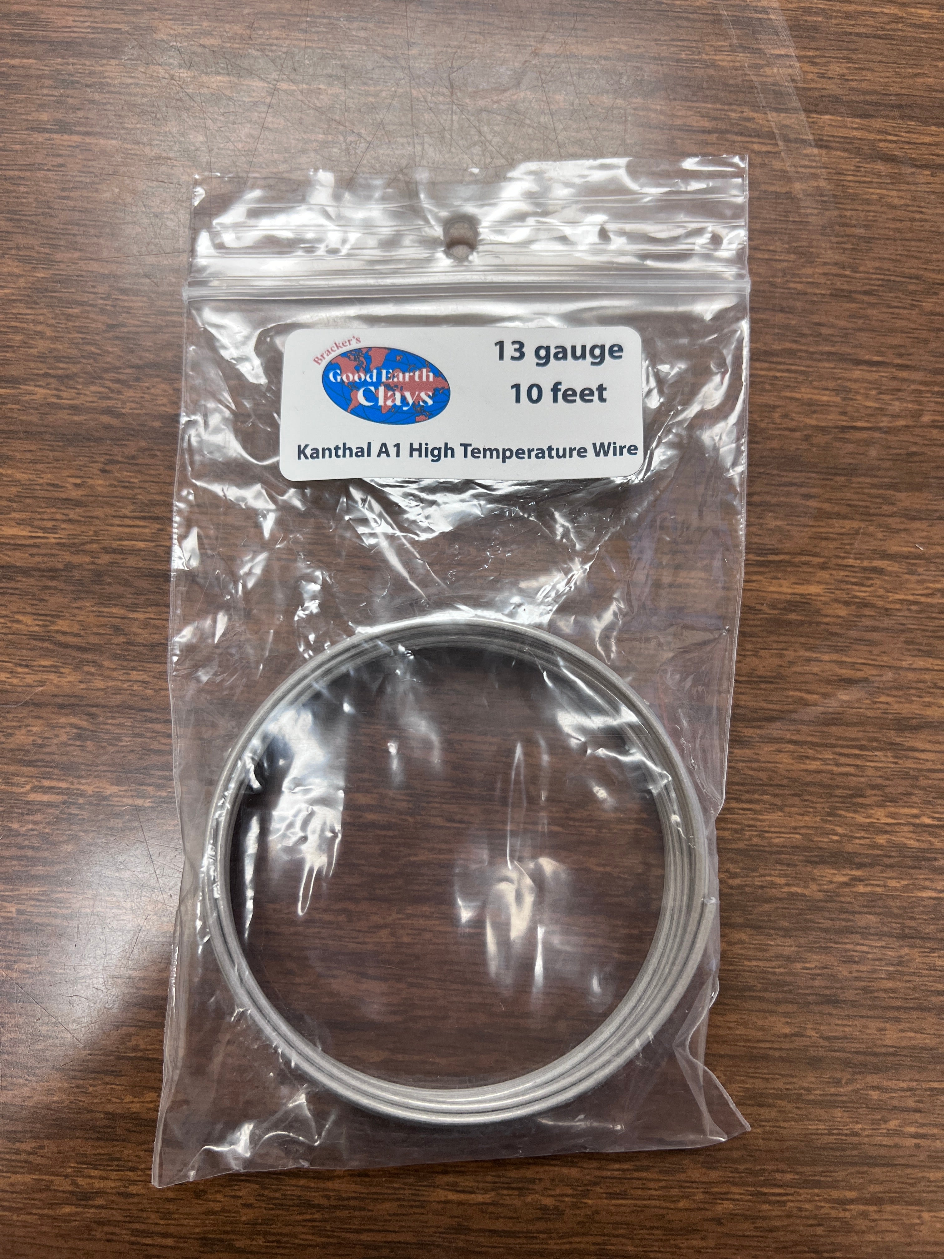 Kanthal A-1 High Temp Wire - 10 ft spool of 13 gauge