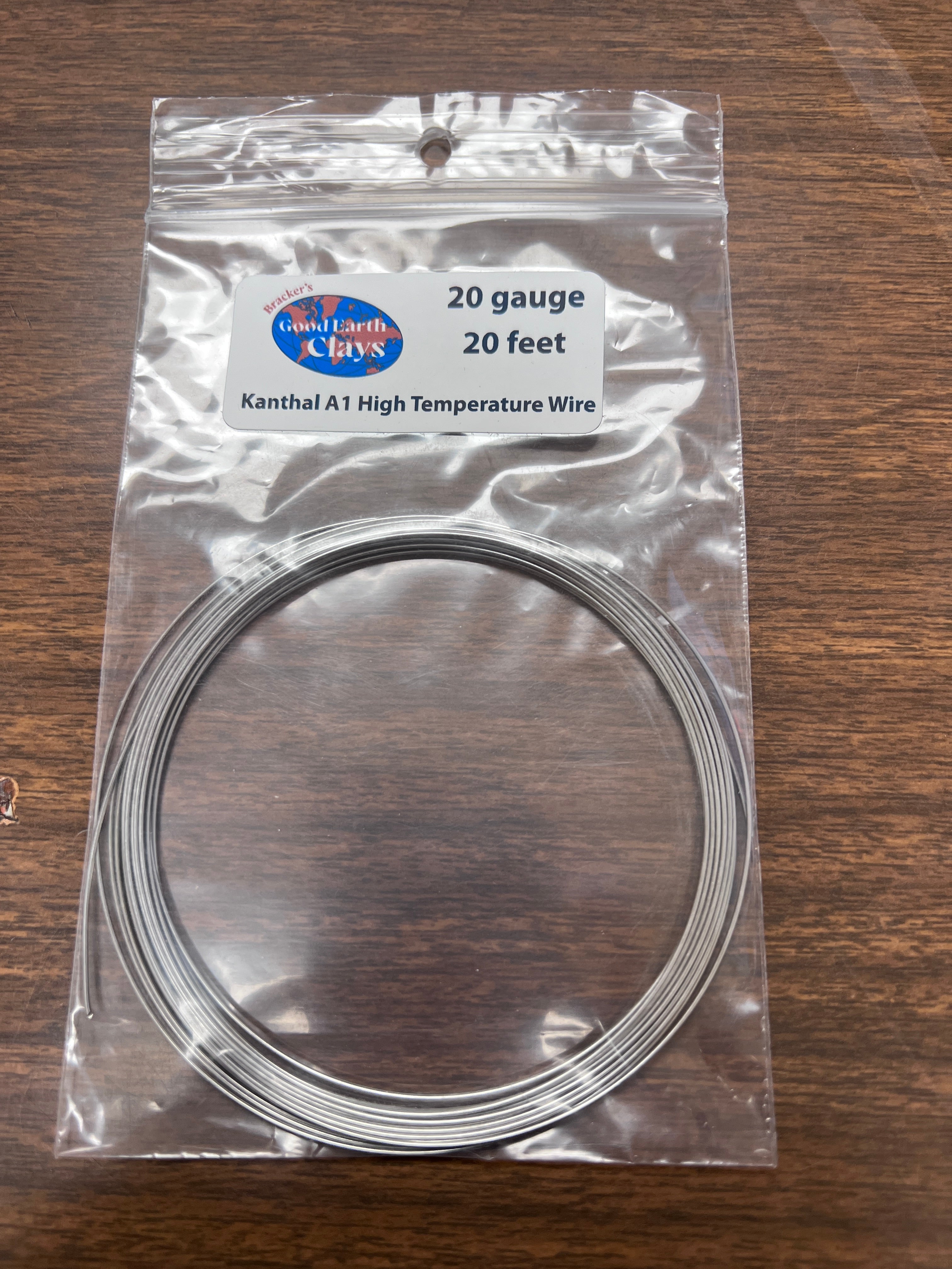 Kanthal A-1 High Temp Wire - 20 ft coil 20 gauge