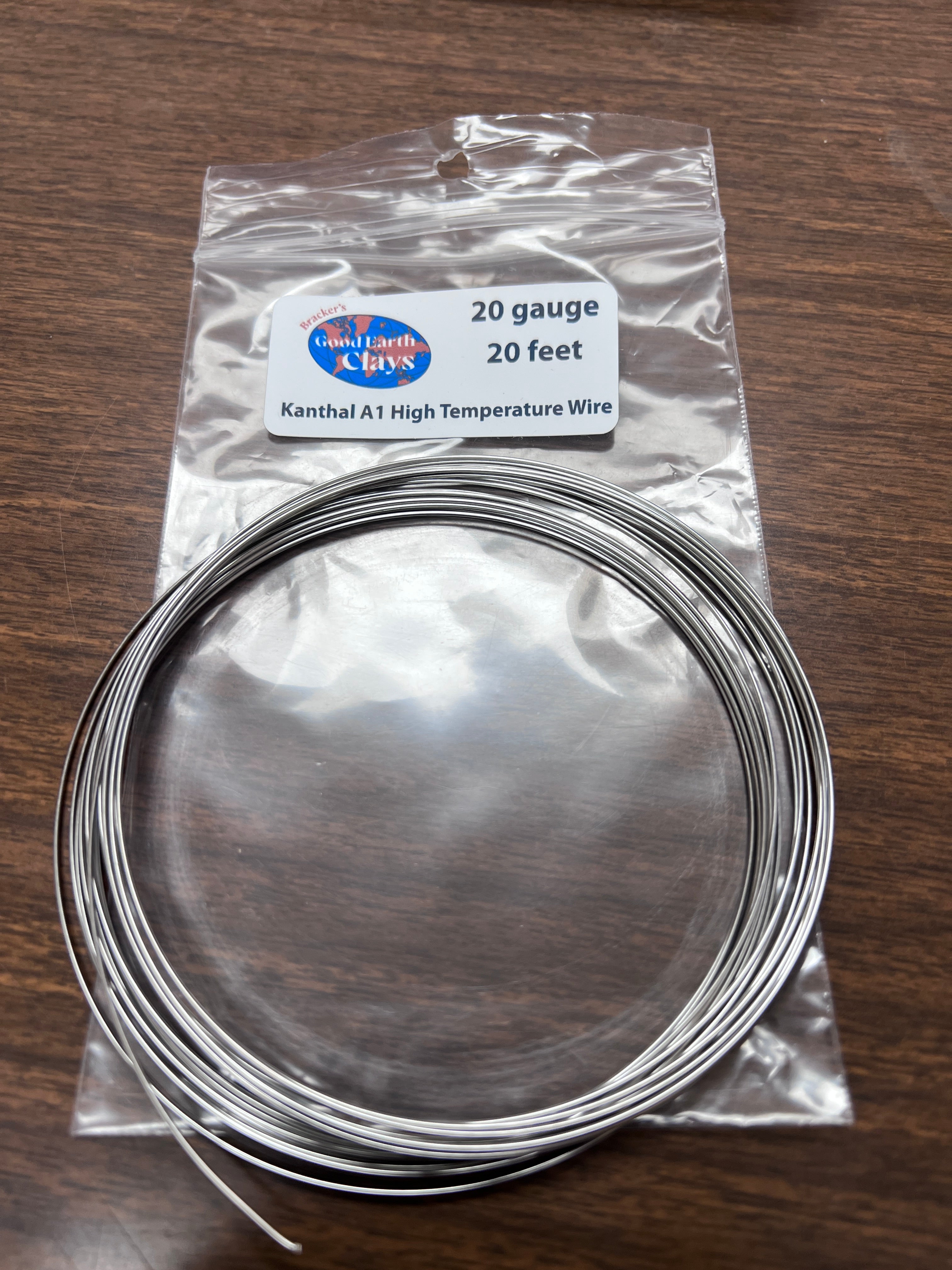 Kanthal A-1 High Temp Wire - 20 ft coil 20 gauge