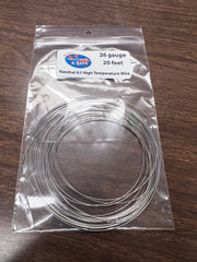 Kanthal A-1 High Temp Wire - 20 ft coil 26 gauge