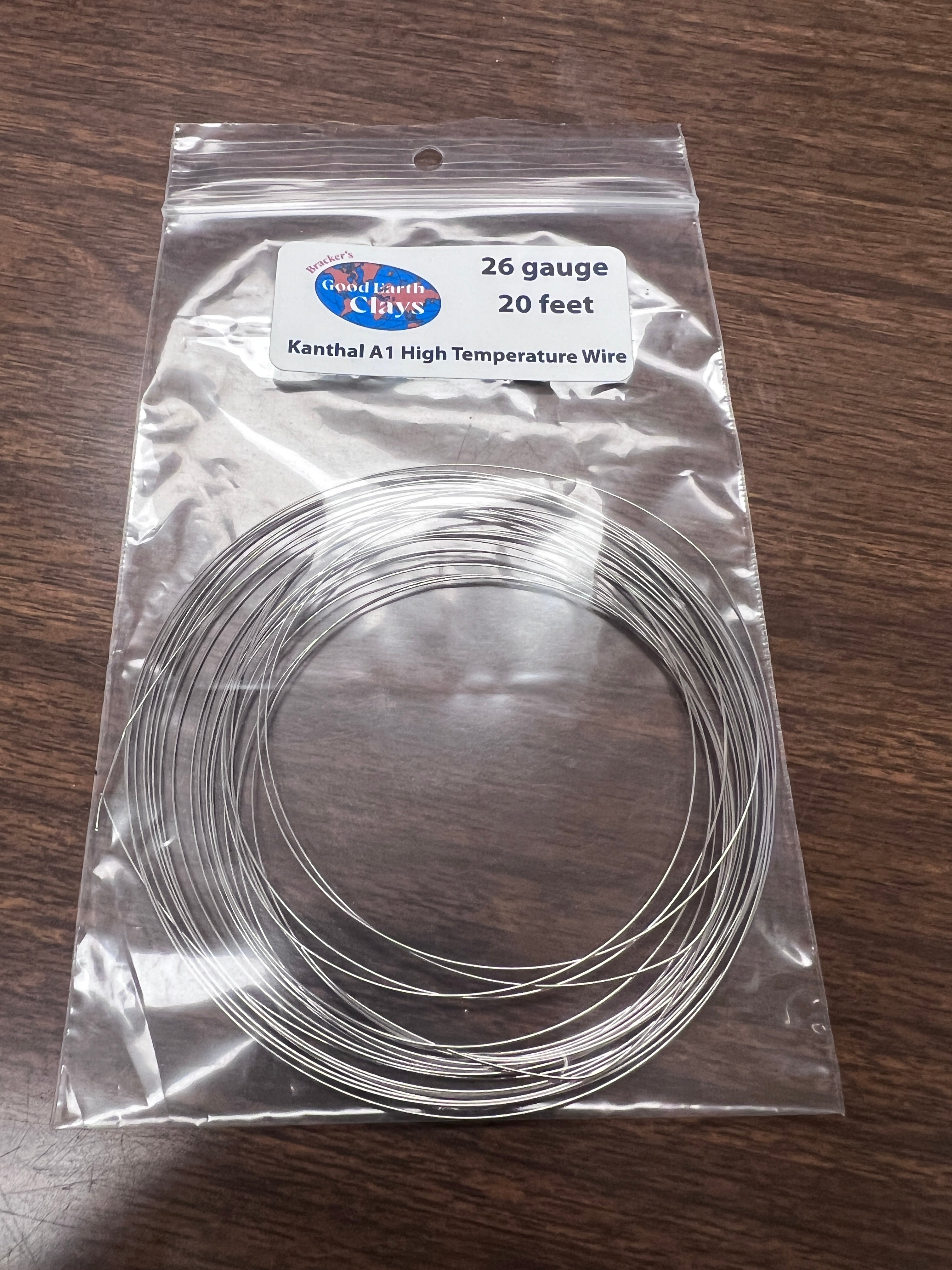 Kanthal A-1 High Temp Wire - 20 ft coil 26 gauge