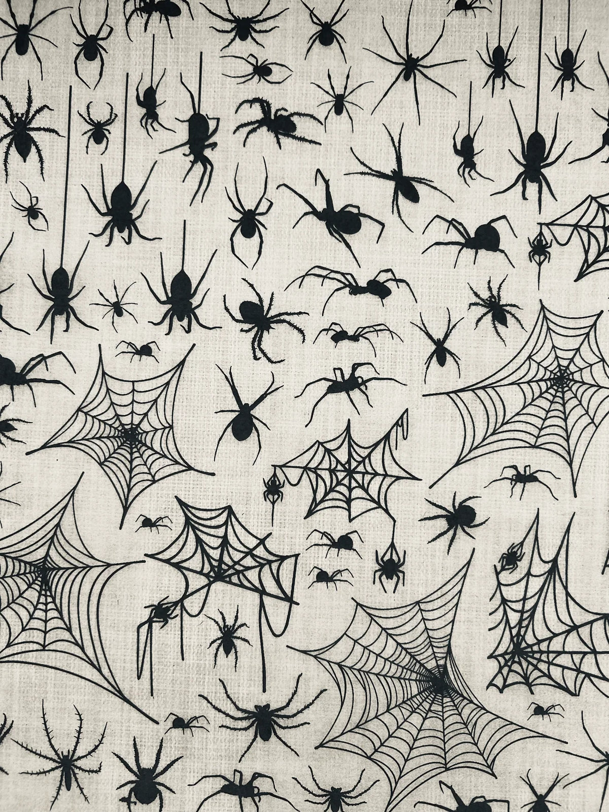 Spiders Halloween Underglaze Transfer