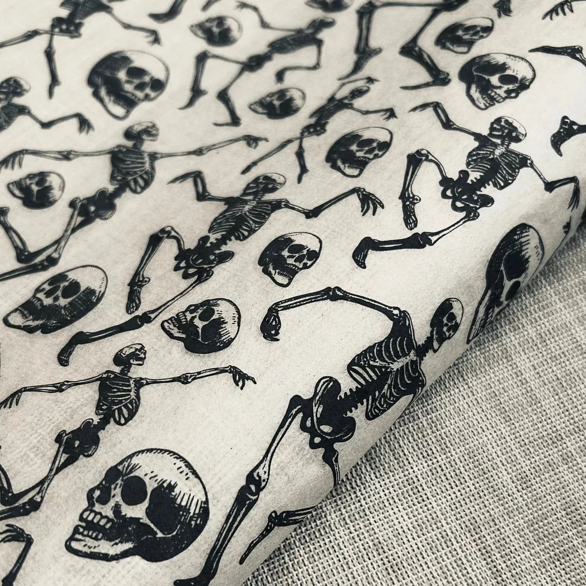 Danse Macabre Halloween Underglaze Transfer