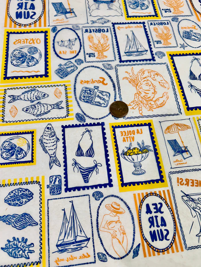 Italian Summer Underglaze Transfer