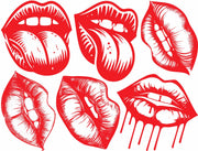Lips Decal