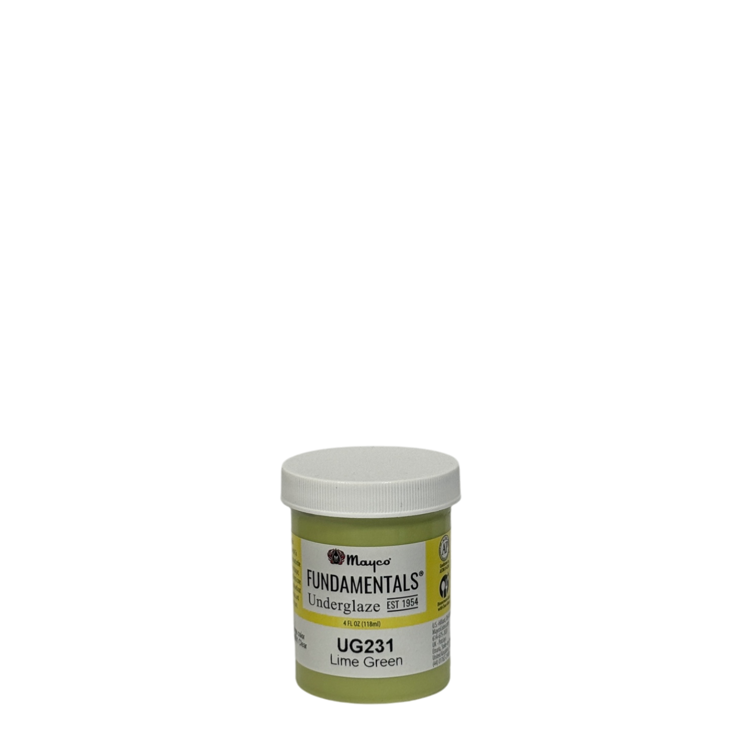 Lime Green Underglaze