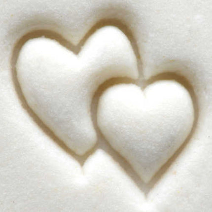 SCS-037 Hearts Small - 1.5 cm Round Stamp