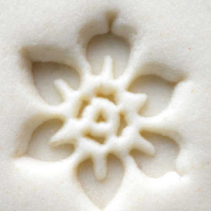 SCS-045 Flower - 1.5 cm Round Stamp