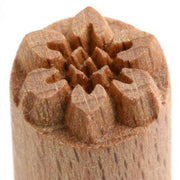 SCS-045 Flower - 1.5 cm Round Stamp