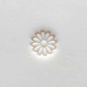 SMR-088 Daisy Outline Mini Round - 1 cm Stamp