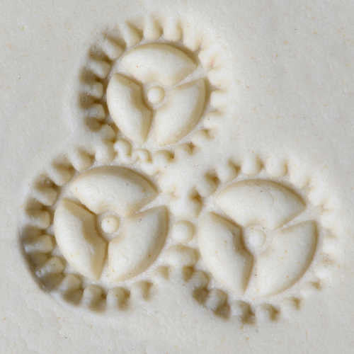 SCM-183 Triple Gears - 2.5 cm Round Stamp