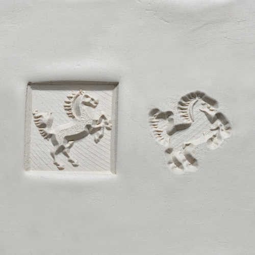 SSM-149  Medium Stamp Rearing Horse