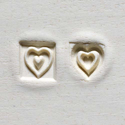 SSS-141 Small Square Heart in Heart