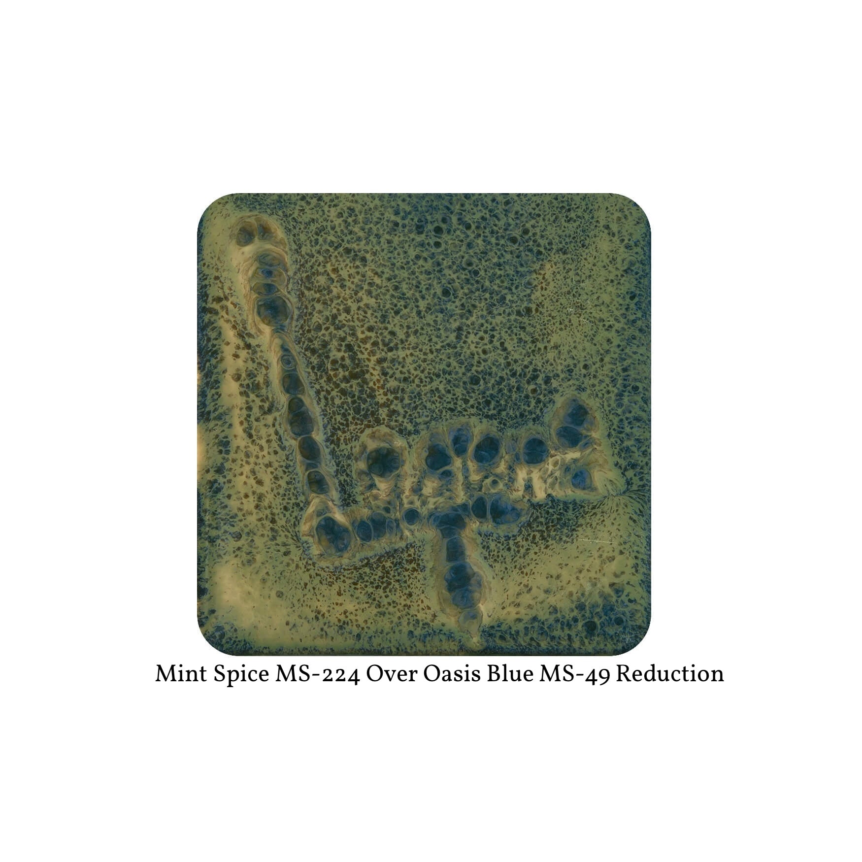 MS-49 OASIS BLUE  Moroccan Fusion Glaze