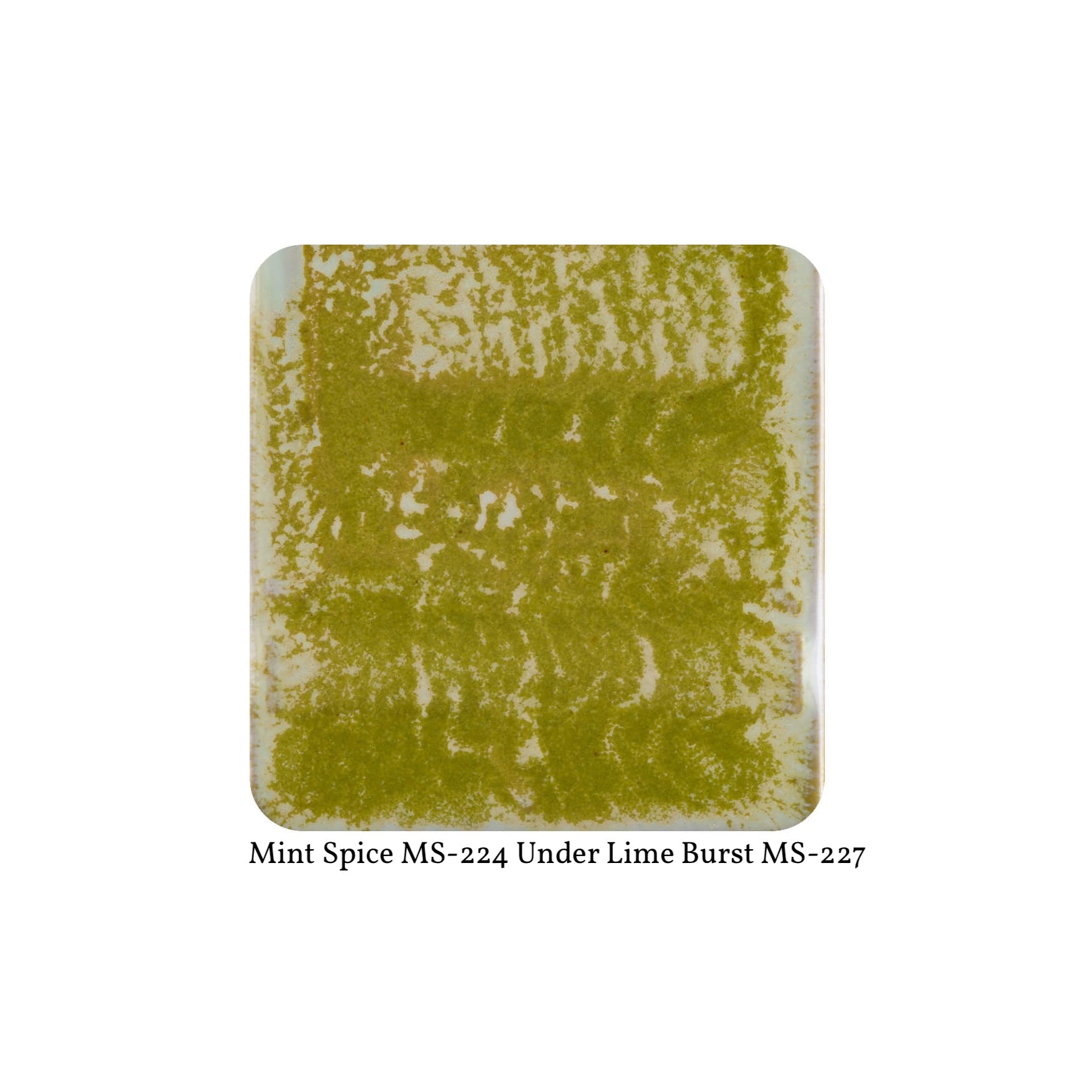 MS-227 LIME BURST  Moroccan Fusion Glaze