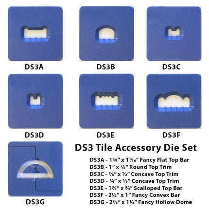 Tile Accessory Die Set