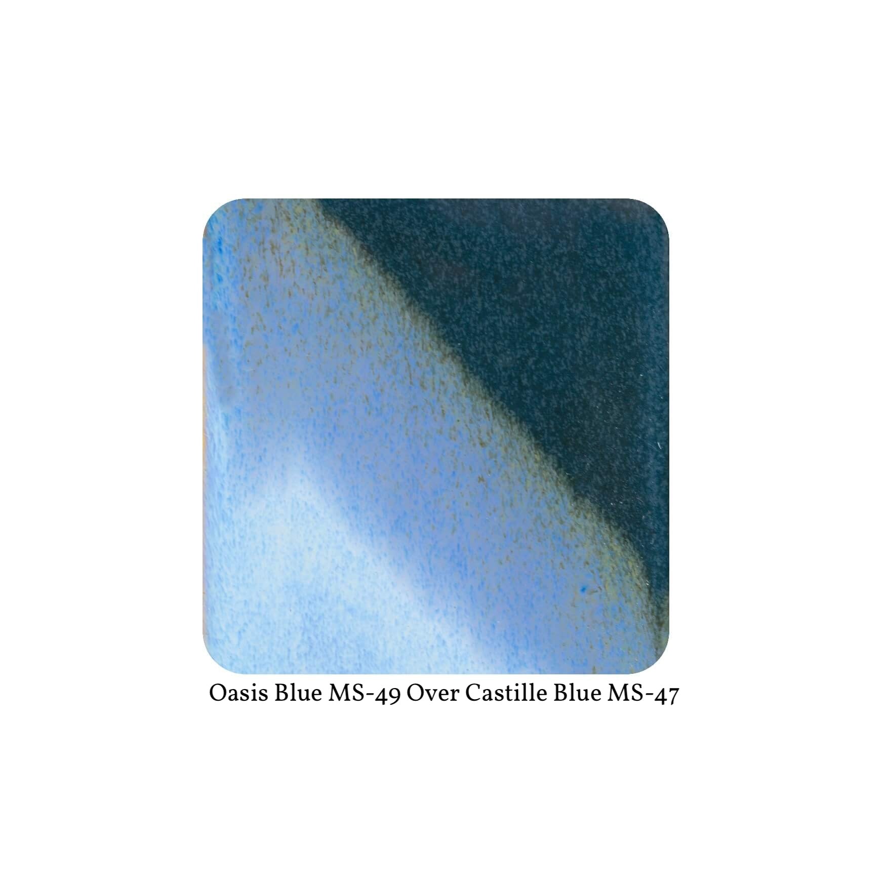 MS-47 CASTILE BLUE  Moroccan Fusion Glaze