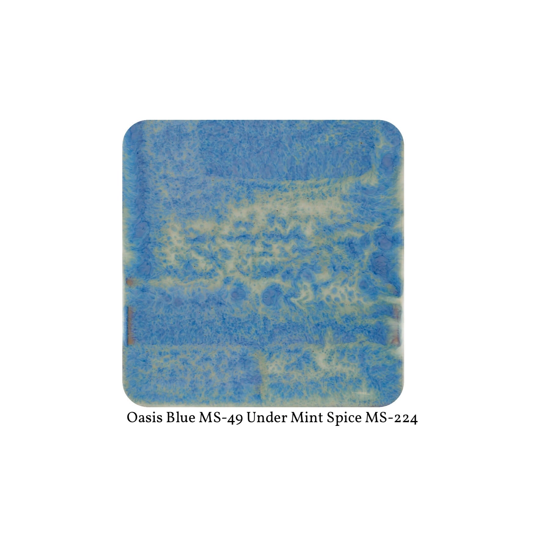 MS-49 OASIS BLUE  Moroccan Fusion Glaze
