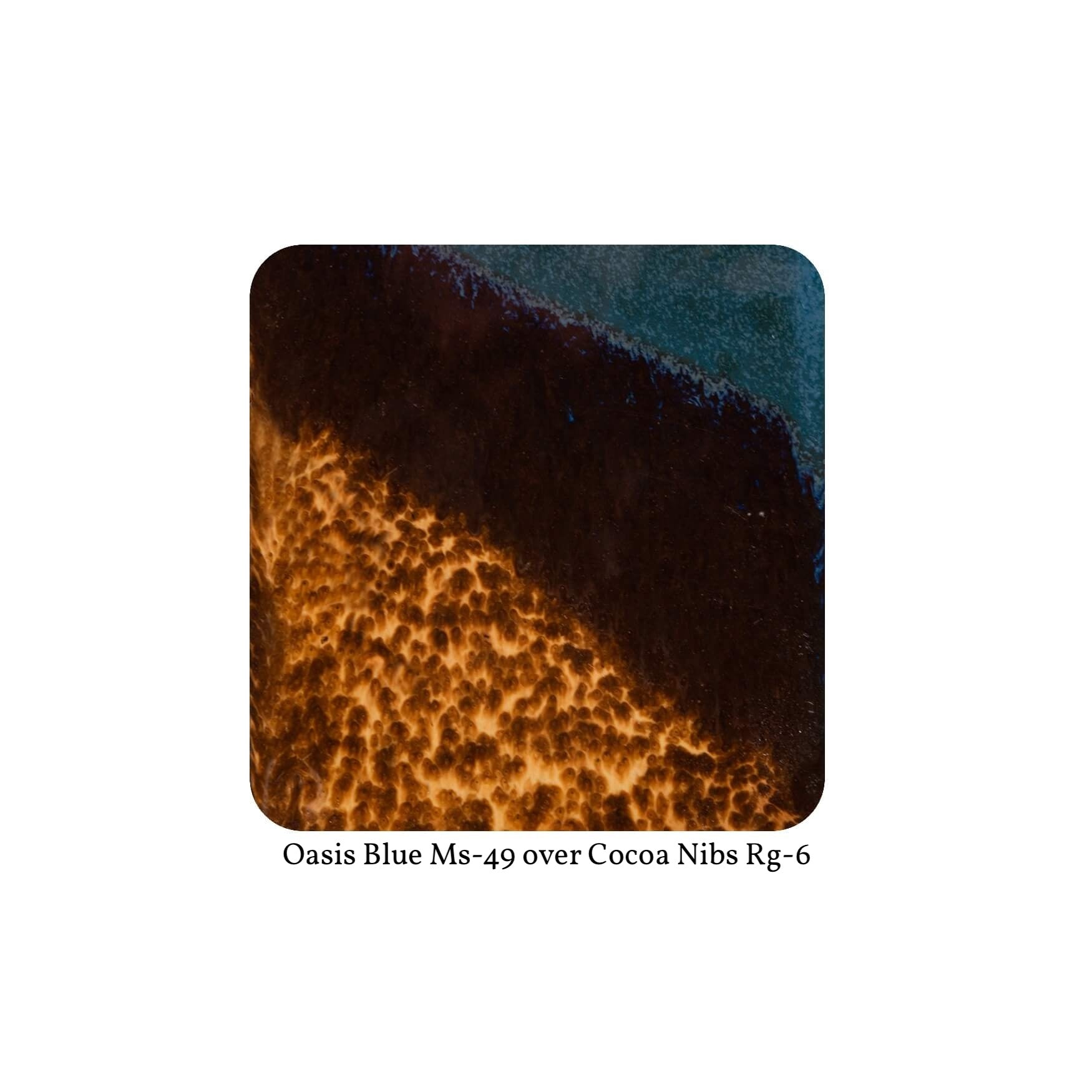 RG-6 COCOA NIBS  Moroccan Fusion Glaze