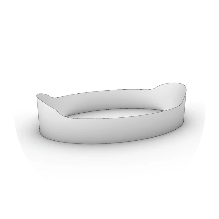 Oval Tray Template